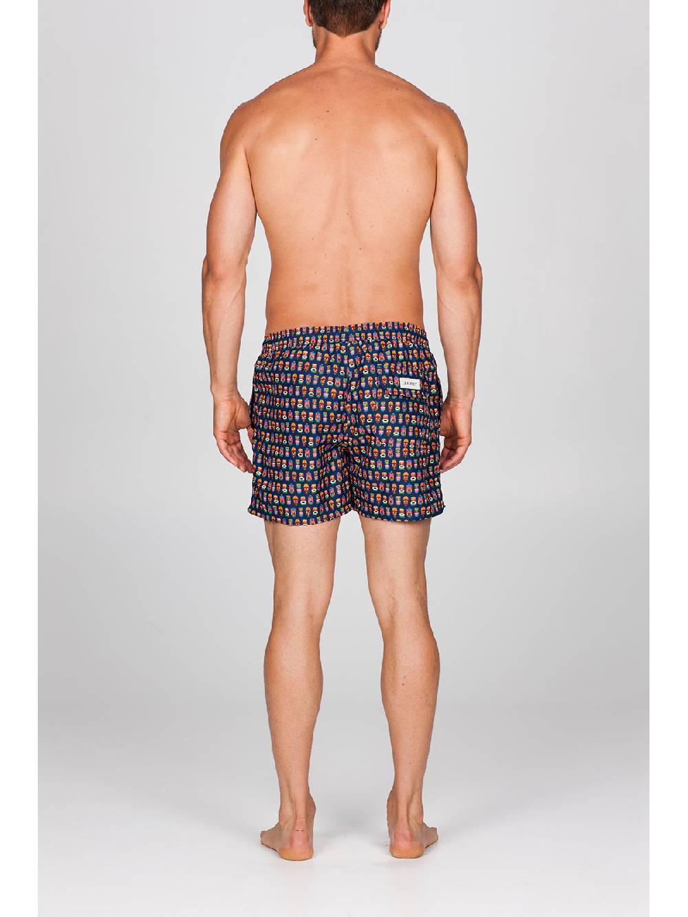 Julipet Boxer Mare In Leggera Tela Di Microfibra