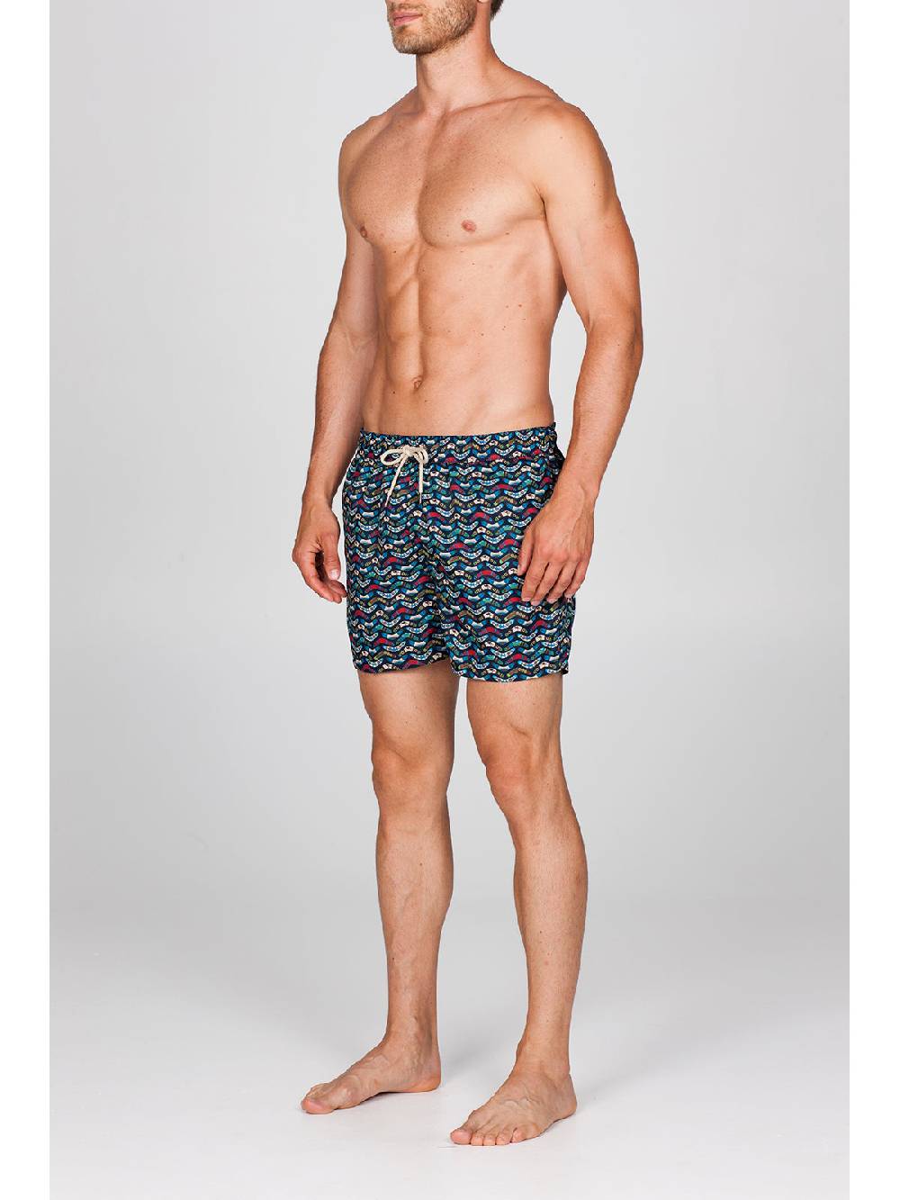 Julipet Boxer Mare In Leggera Tela Di Microfibra