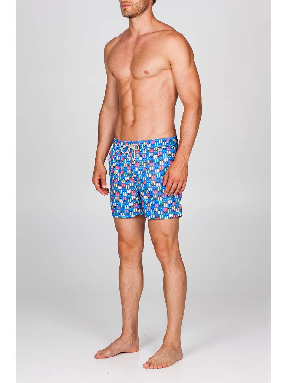 Julipet Boxer Mare In Leggera Tela Di Microfibra