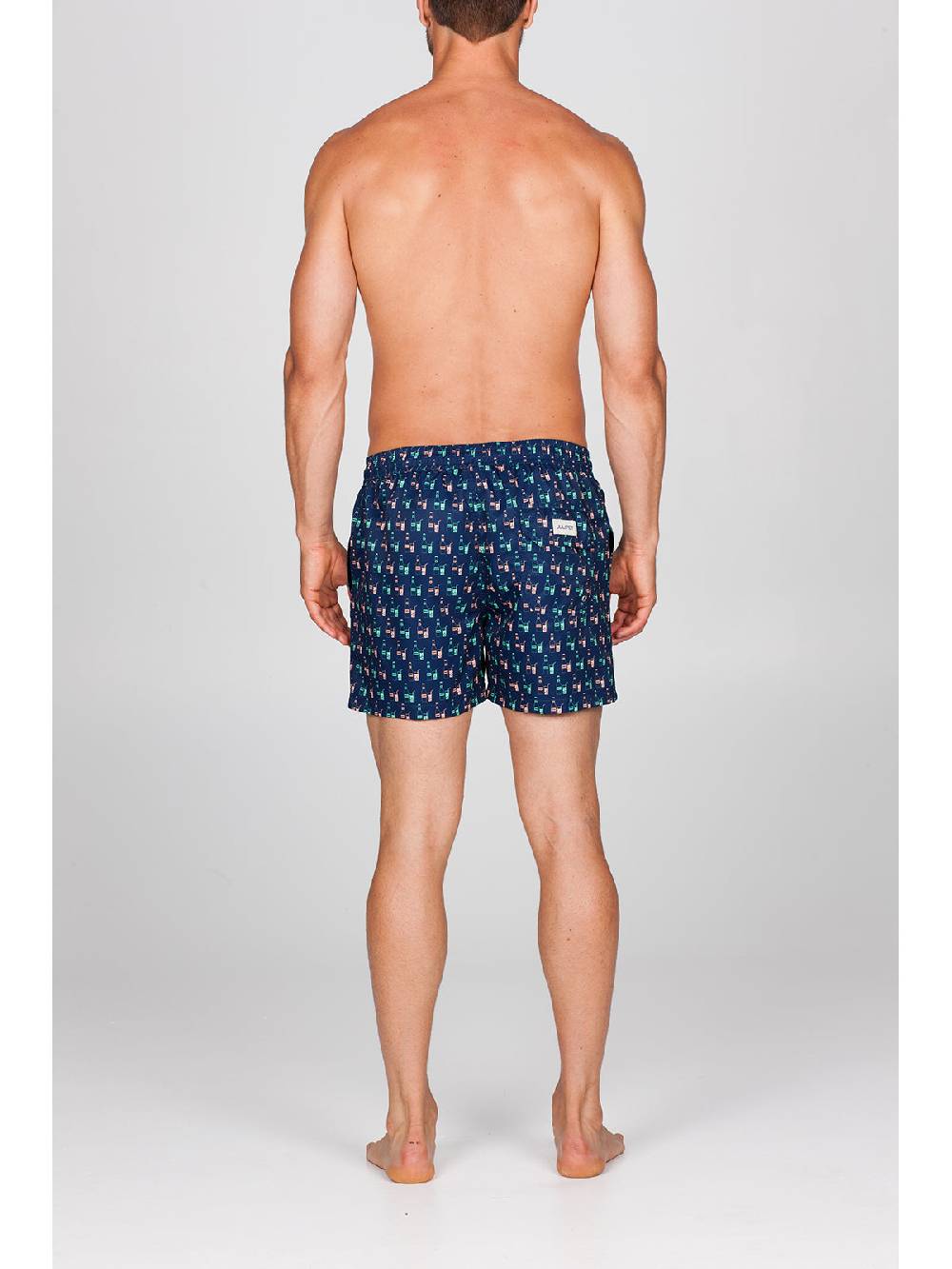 Julipet Boxer Mare In Leggera Tela Di Microfibra