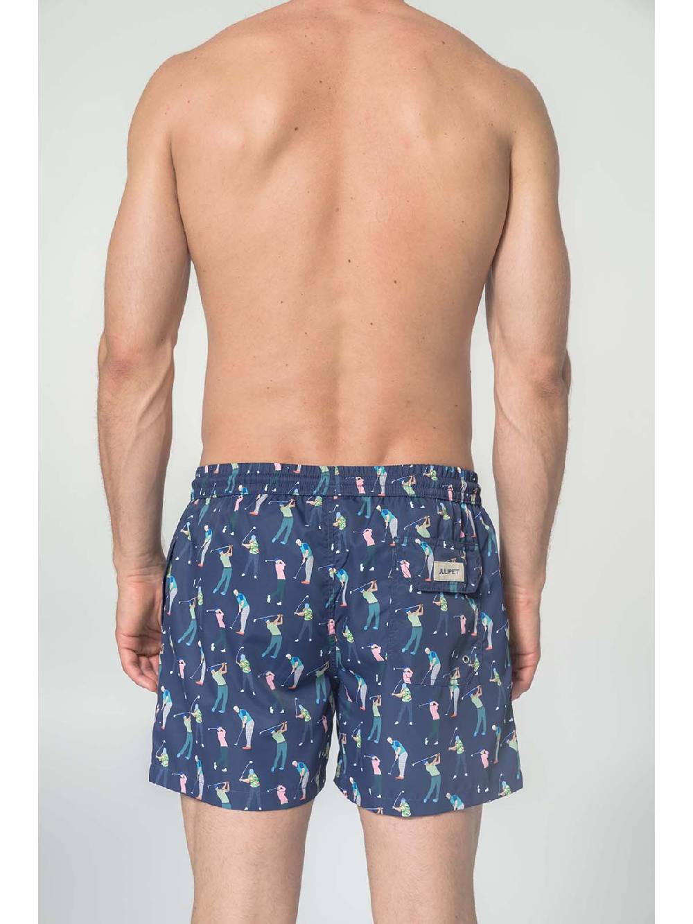 Julipet Boxer Mare In Leggera Tela Di Microfibra