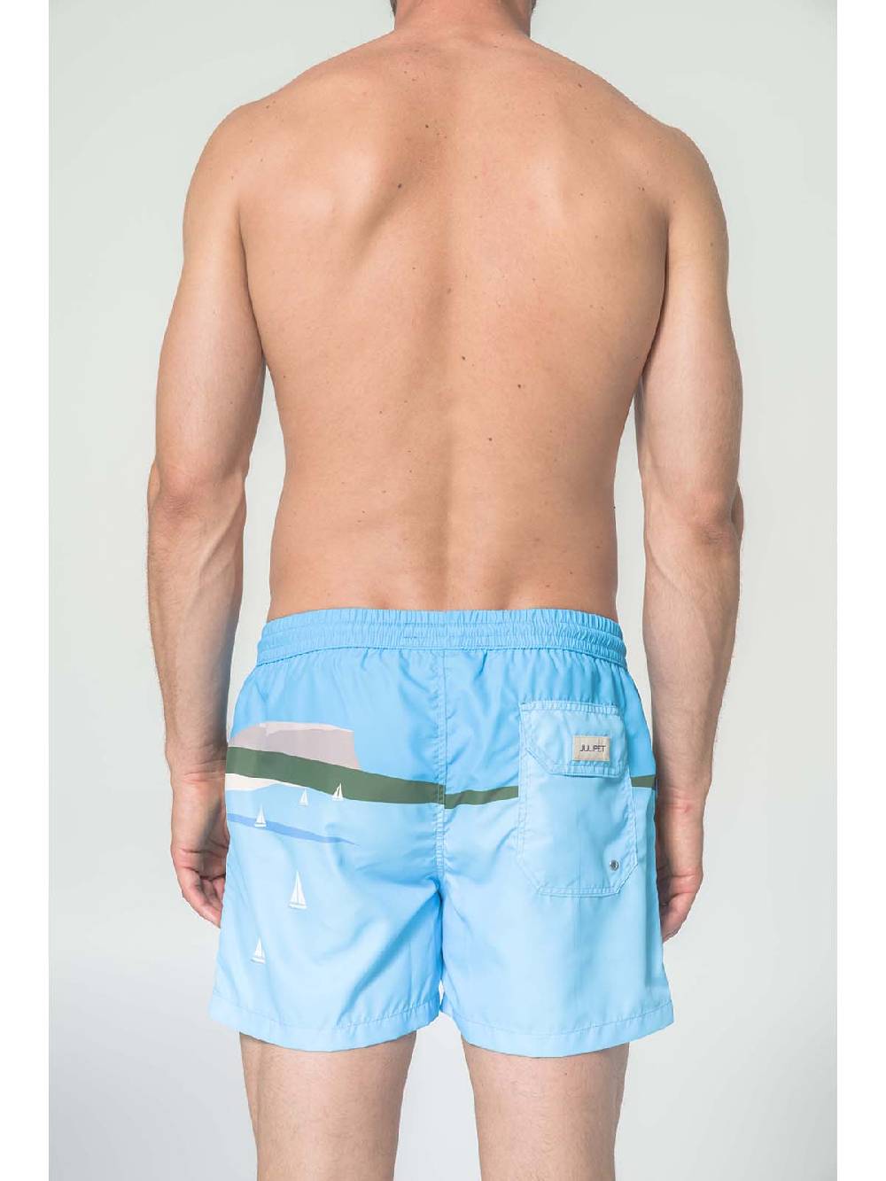 Julipet Boxer Mare In Leggera Tela Di Microfibra