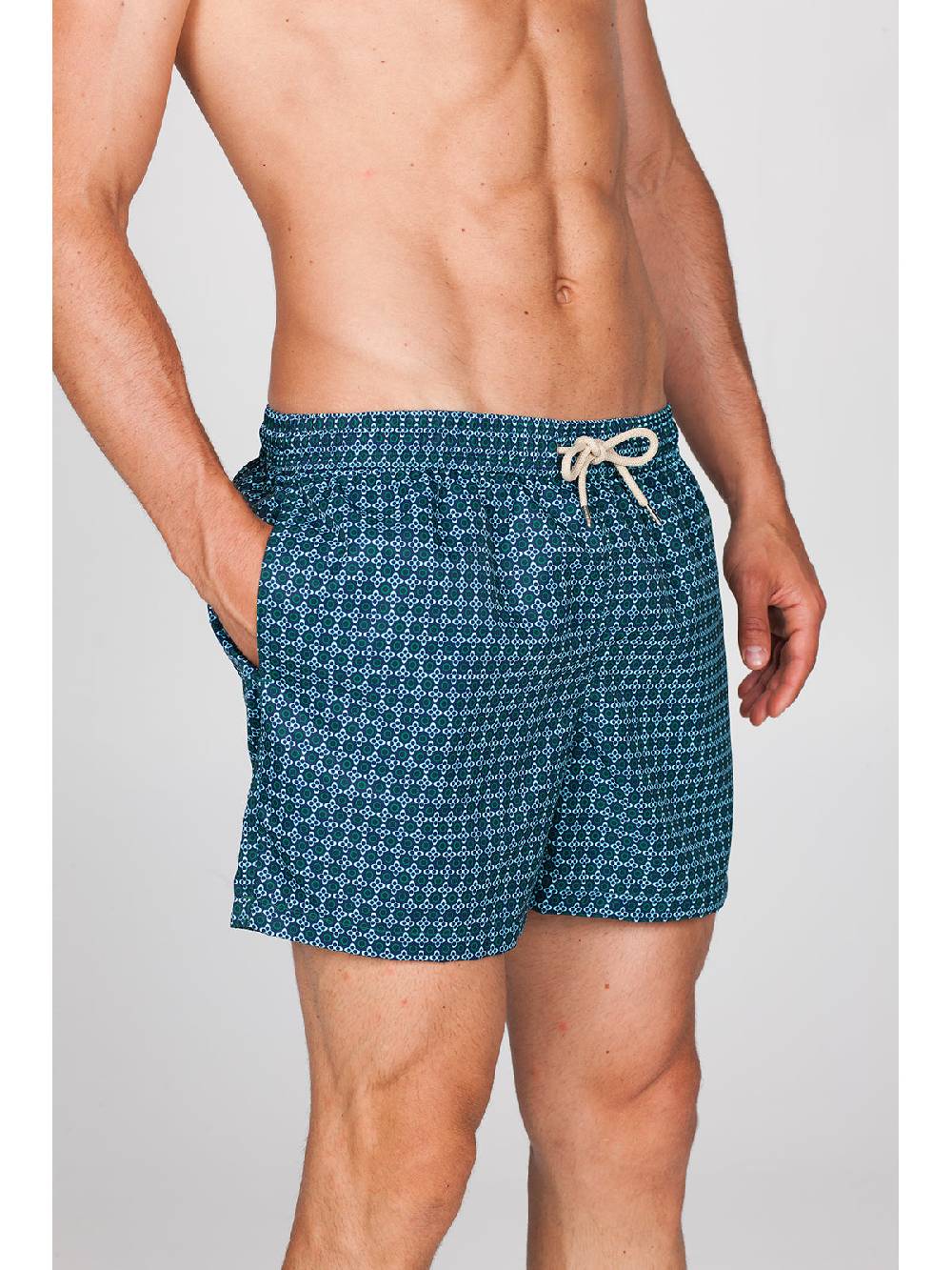 Julipet Boxer Mare In Leggera Tela Di Microfibra