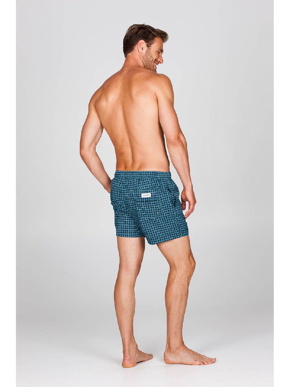 Julipet Boxer Mare In Leggera Tela Di Microfibra