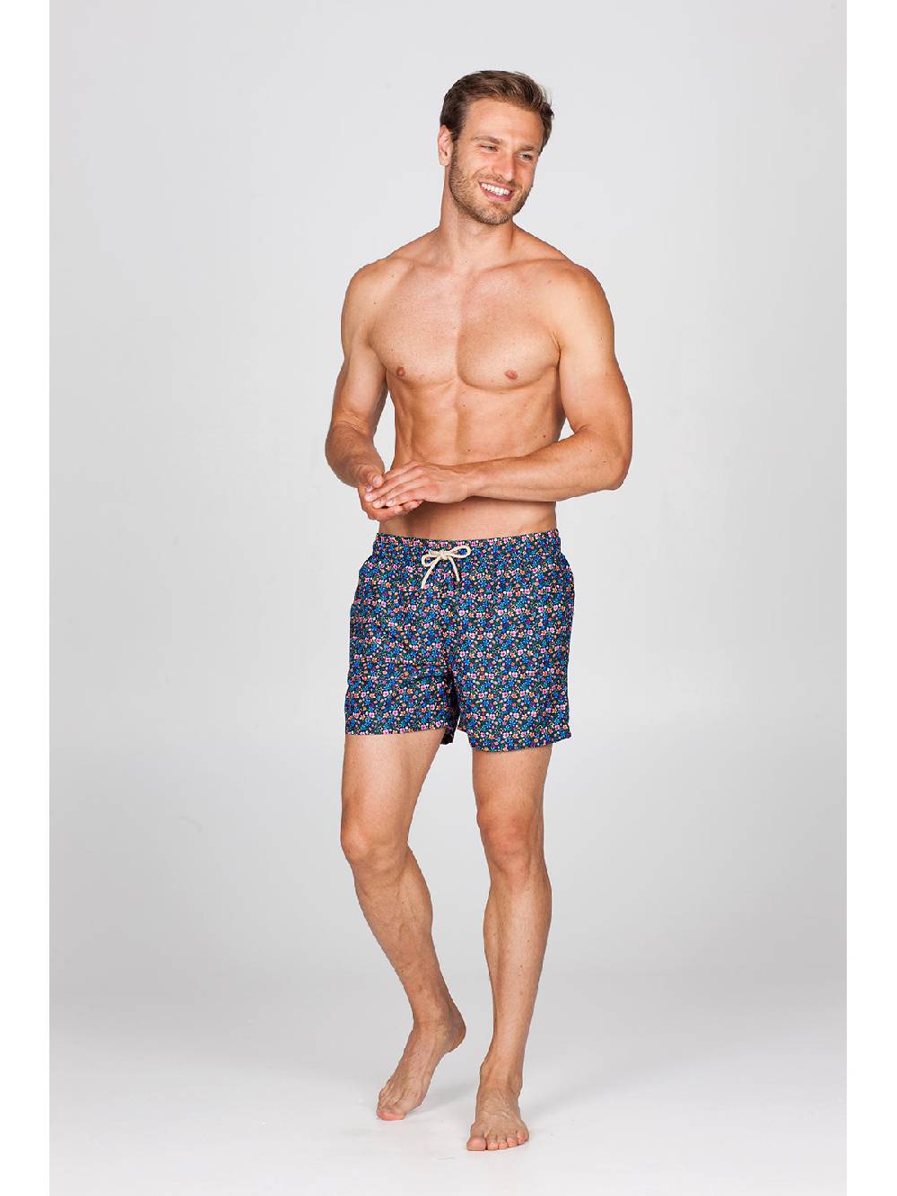 Julipet Boxer Mare In Leggera Tela Di Microfibra