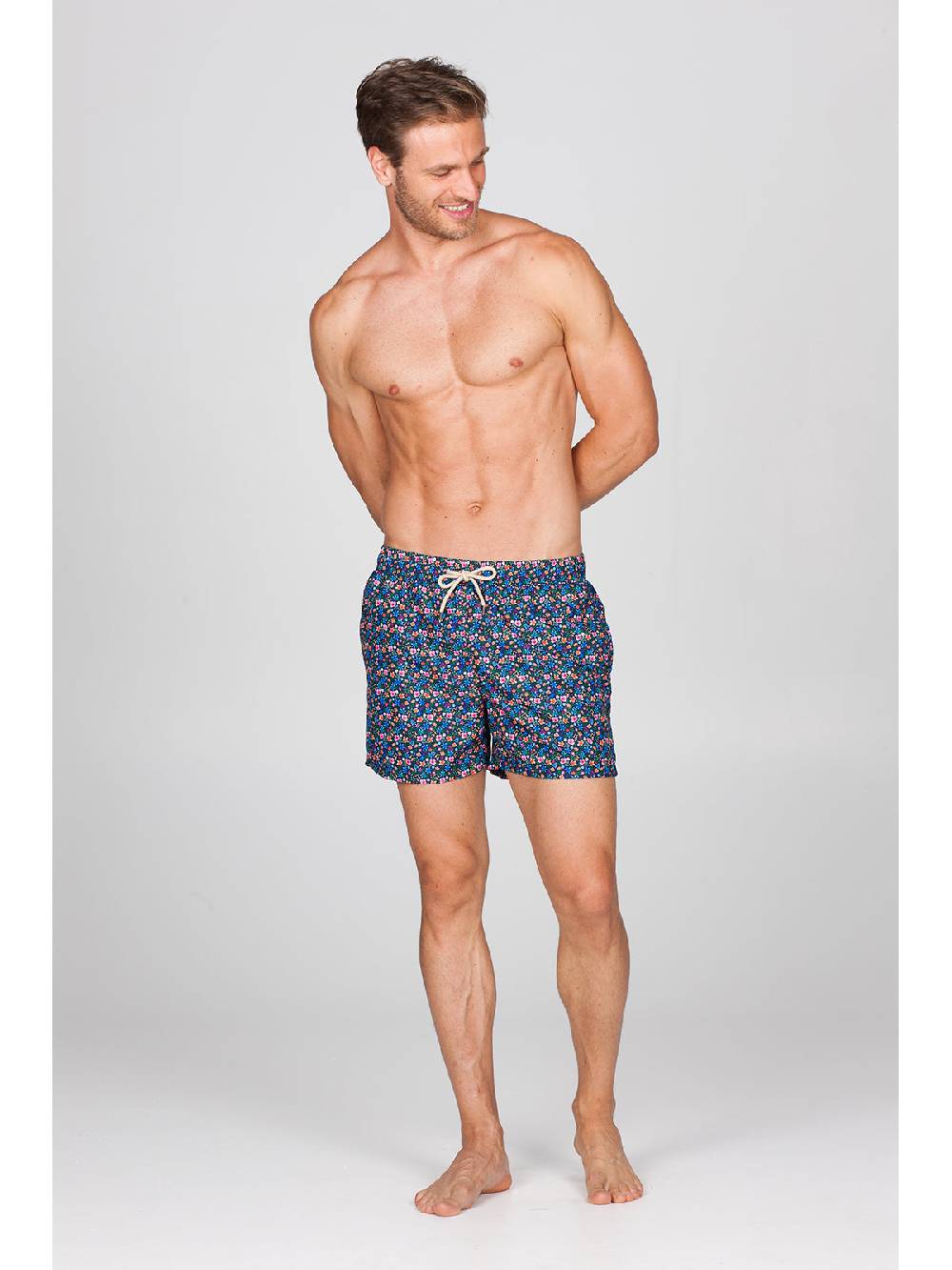 Julipet Boxer Mare In Leggera Tela Di Microfibra