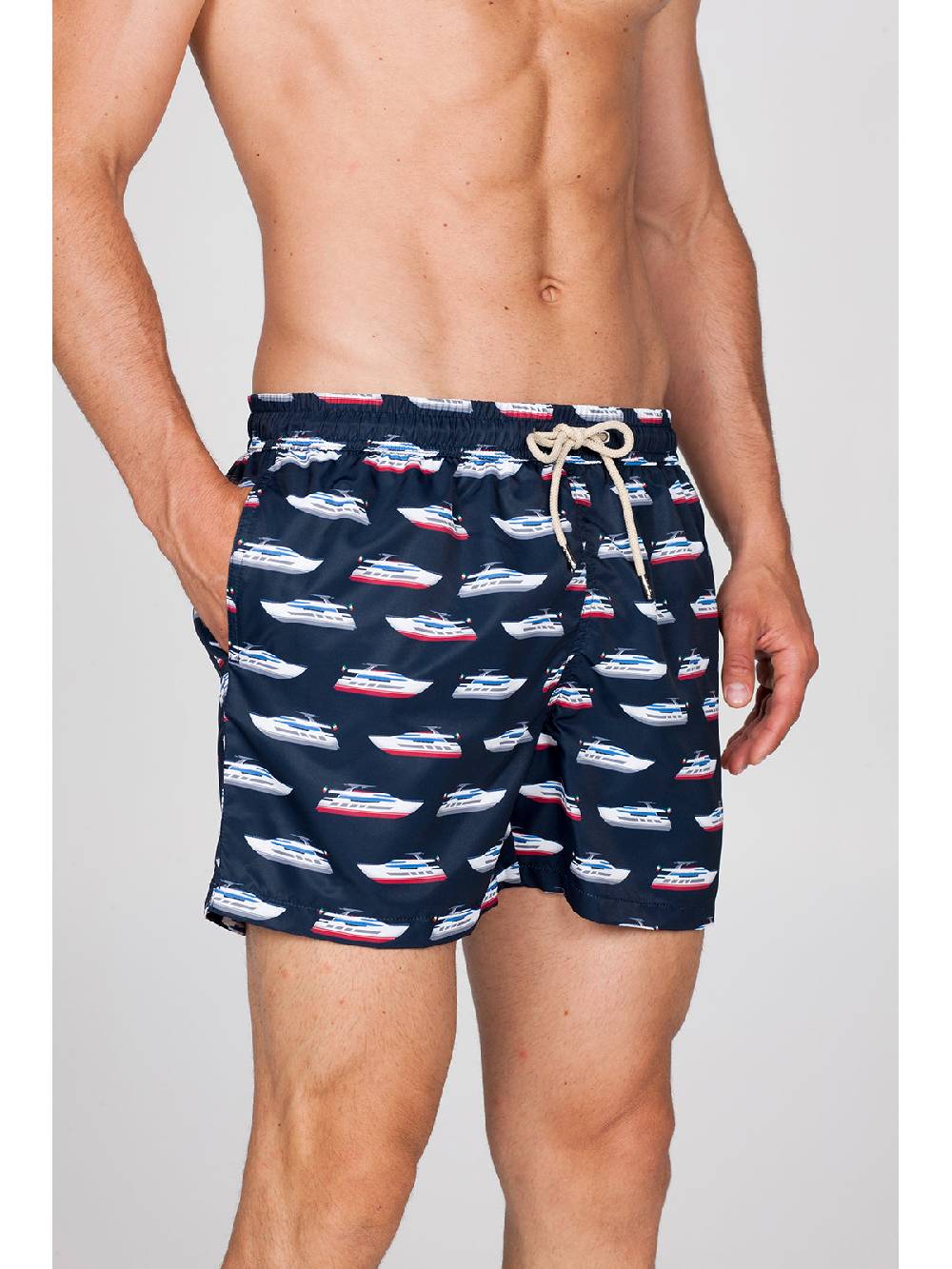 Julipet Boxer Mare In Leggera Tela Di Microfibra