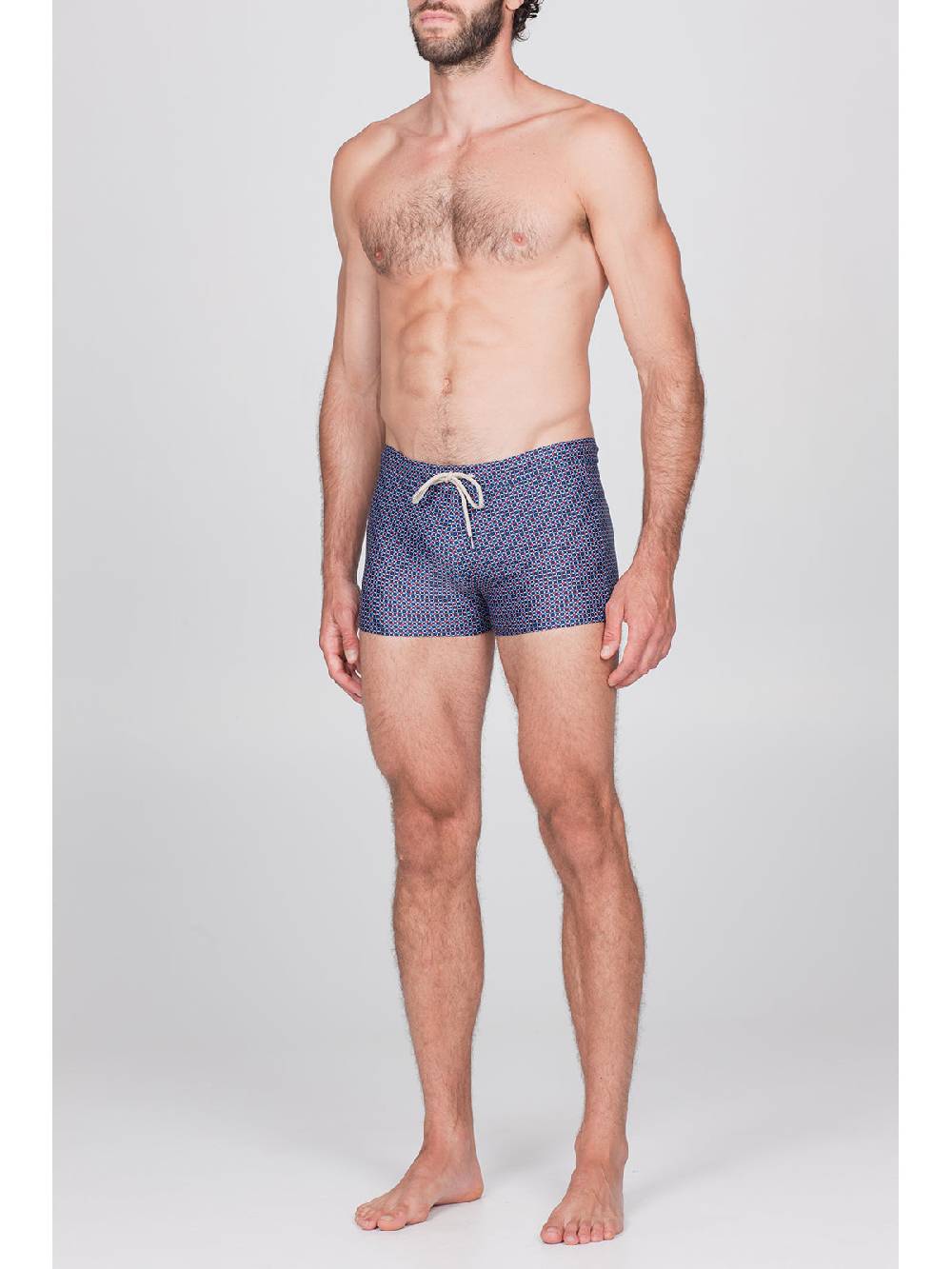 Julipet Boxer Mare Slim In Micro-fantasia