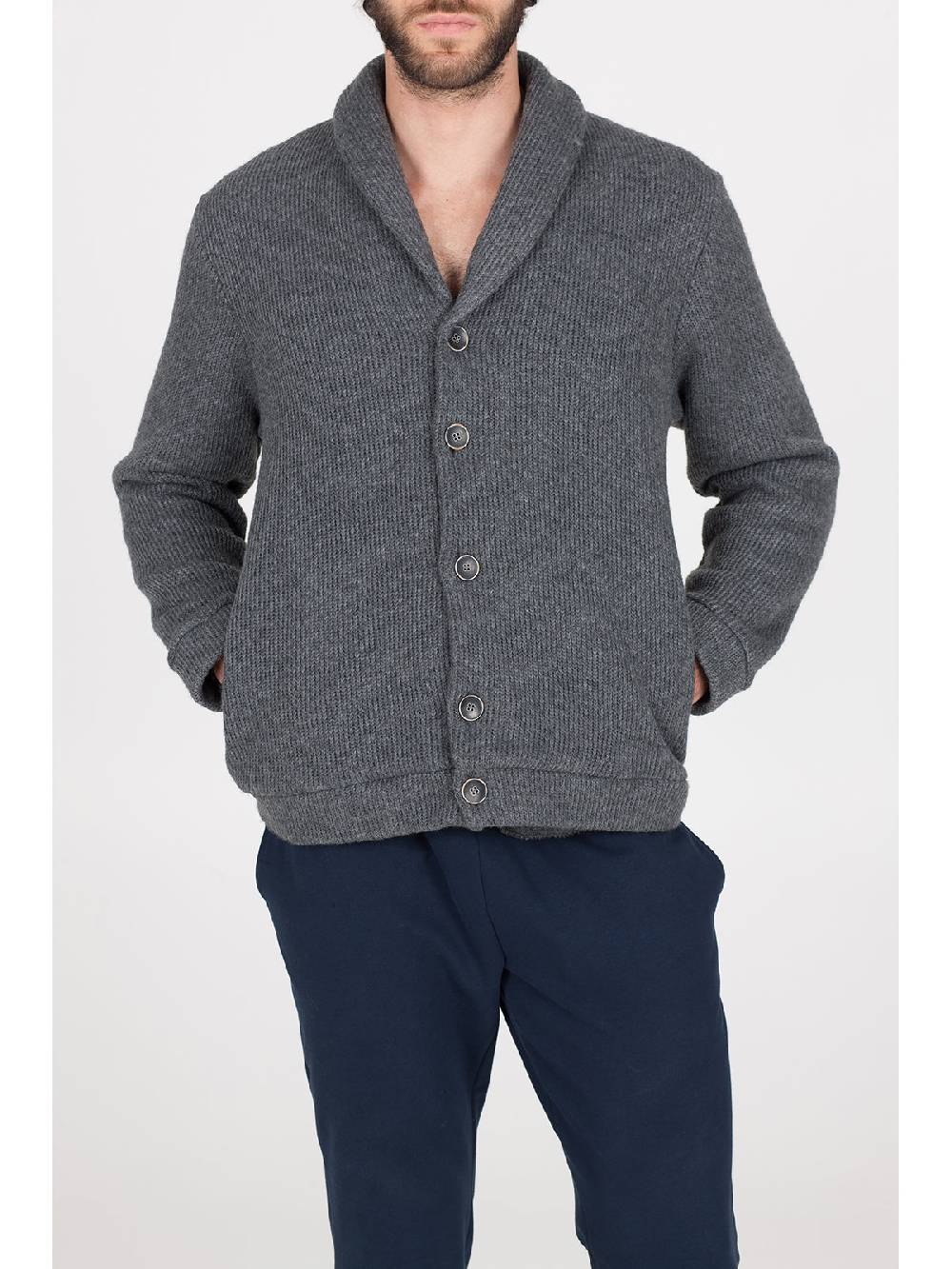 Julipet Cardigan In Maglia Di Misto Lana