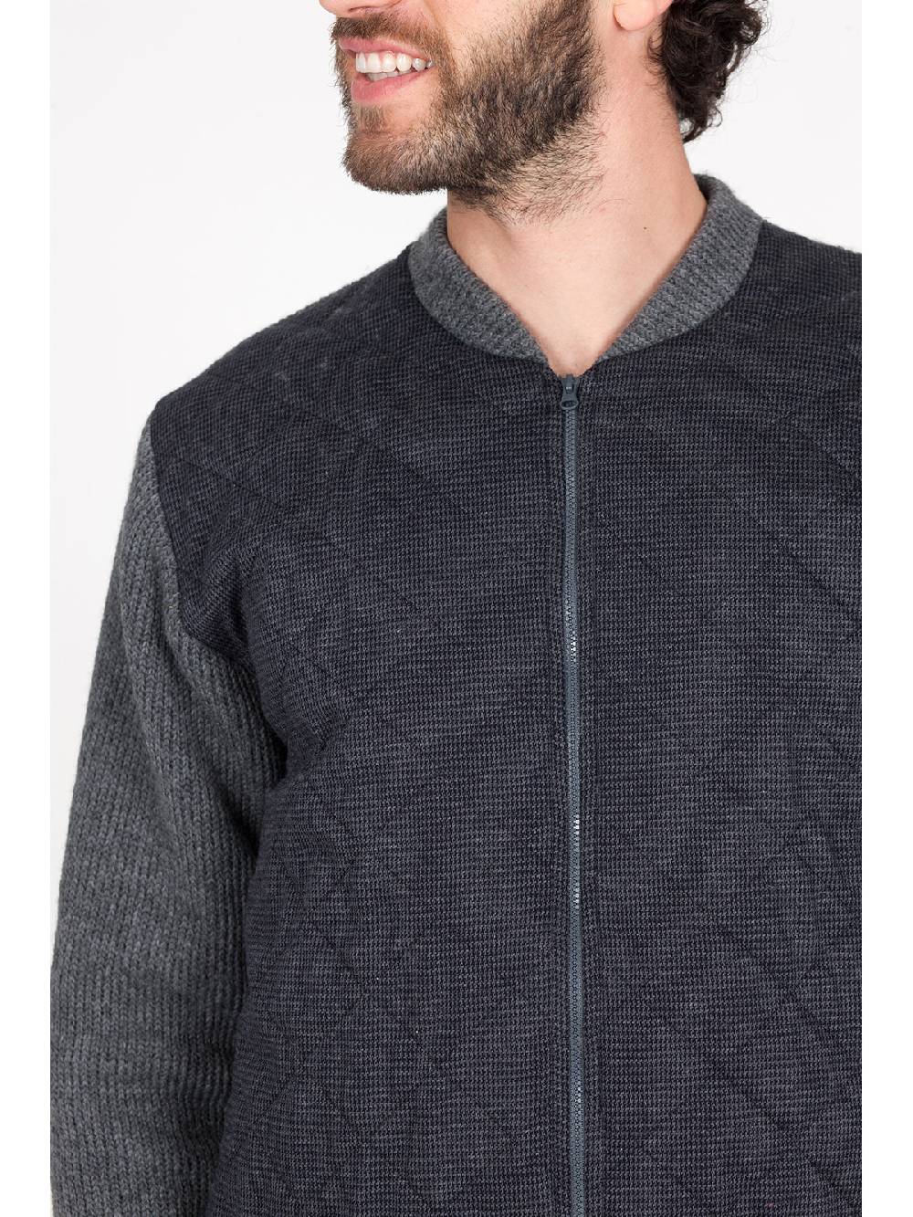 Julipet Giubbino con zip in morbida felpa