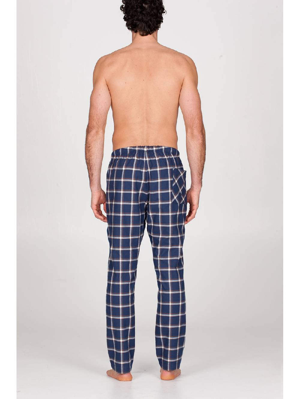 Julipet Pantalone In Calda Flanella Di Puro Cotone