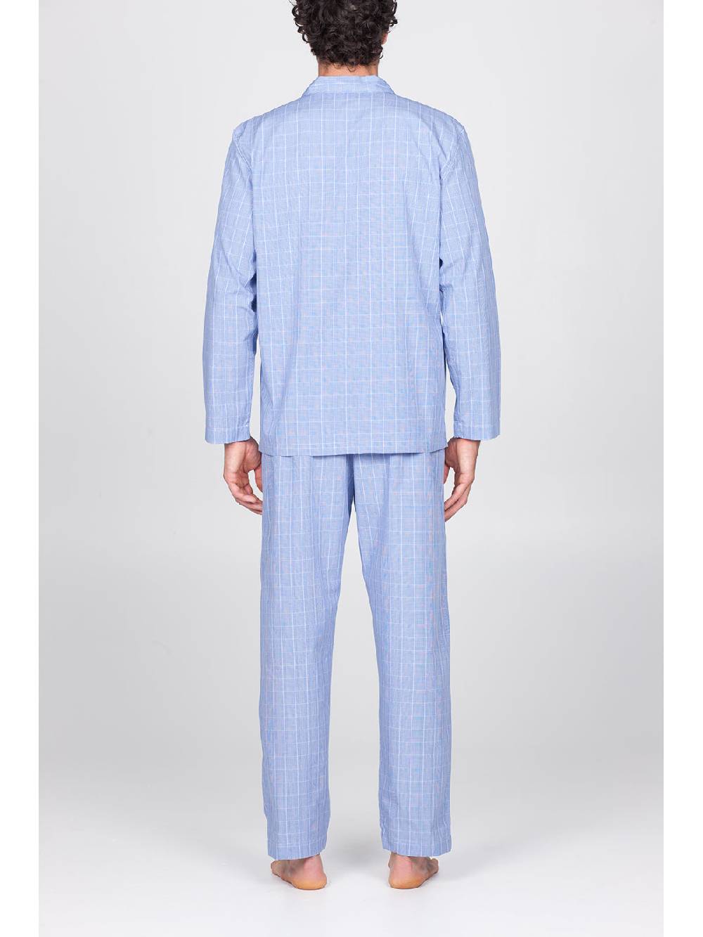 Julipet Pigiama Cardigan In Pregiato Popeline