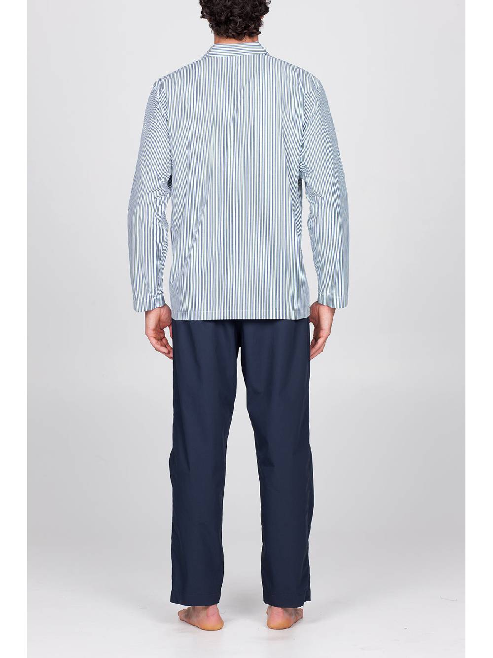 Julipet Pigiama Cardigan In Pregiato Popeline