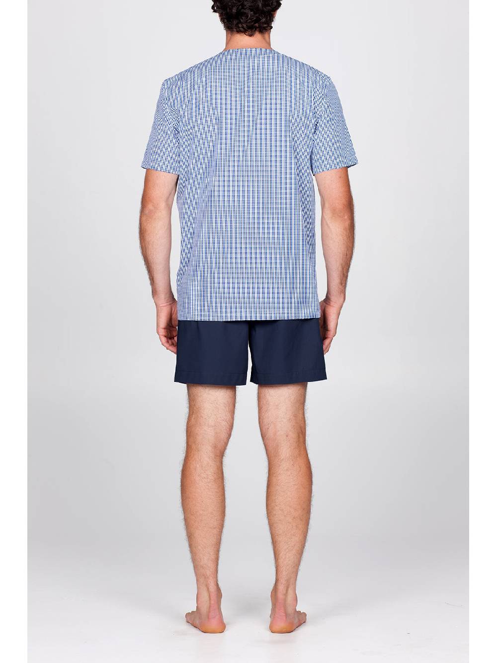 Julipet Pigiama Corto Aperto In 100% Popeline