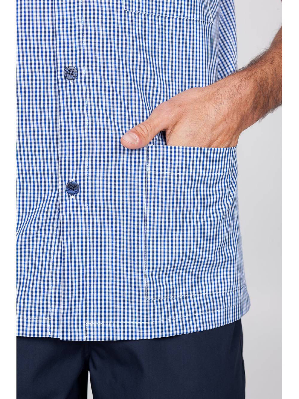 Julipet Pigiama Corto Aperto In 100% Popeline