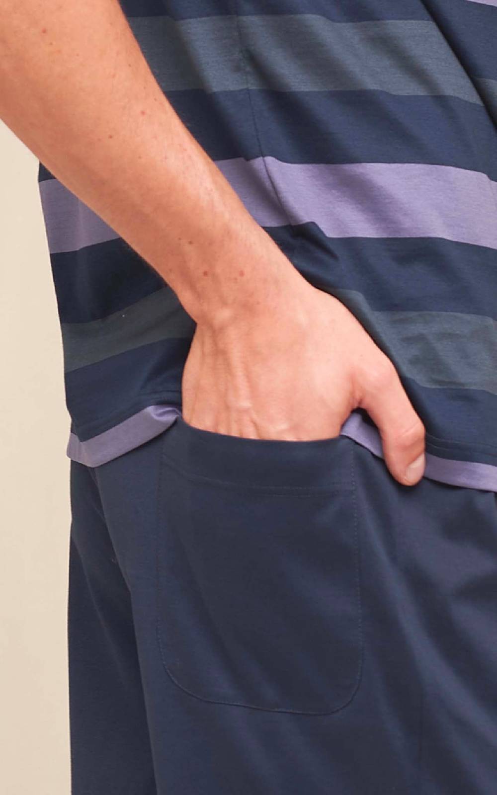 Julipet Pigiama Corto In Cotone Filo Di Scozia