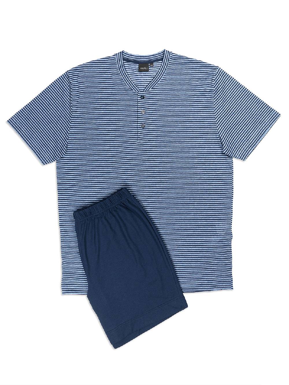 Julipet Pigiama corto in fresco misto lino