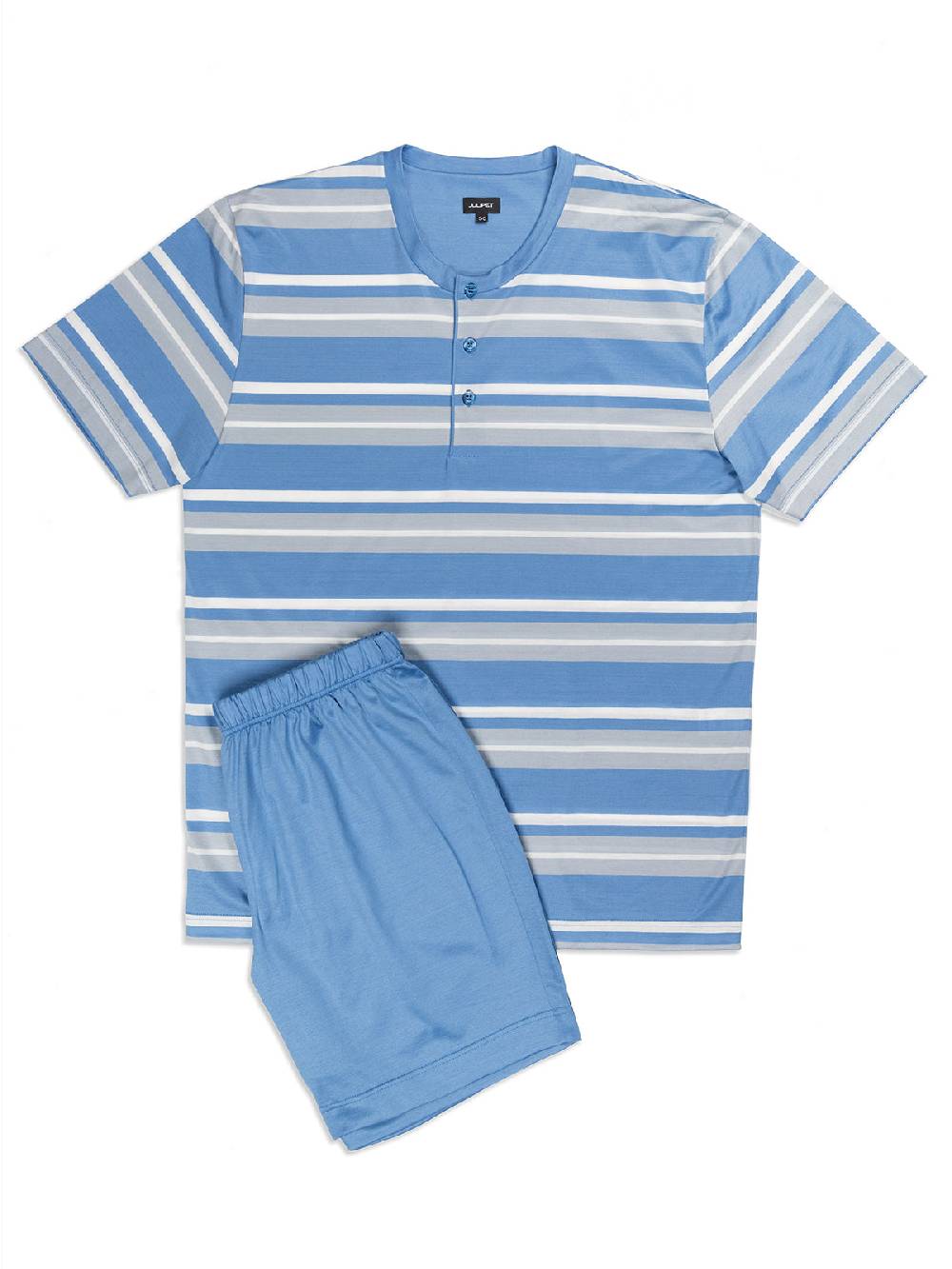 Julipet Pigiama corto in jersey di puro cotone