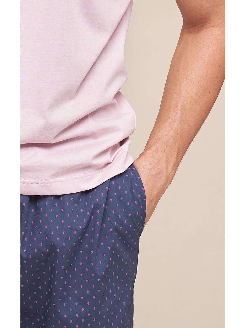 Julipet Pigiama Corto Jersey E Popeline