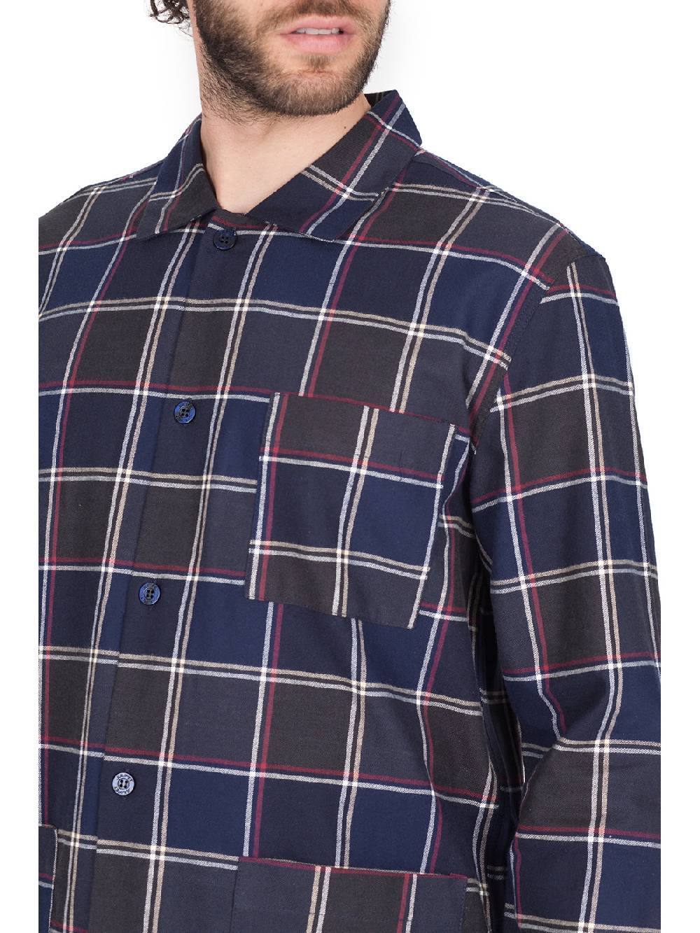 Julipet Pigiama in calda flanella di puro cotone