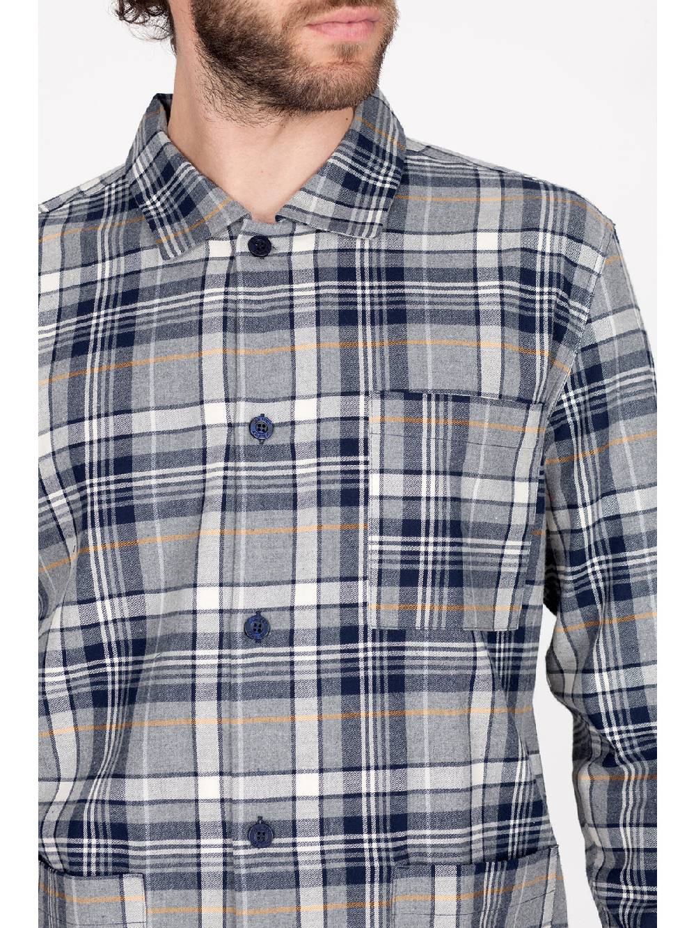 Julipet Pigiama in calda flanella di puro cotone