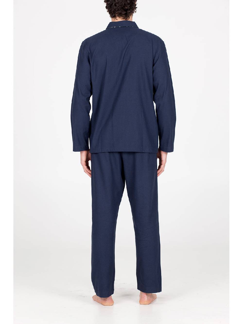 Julipet Pigiama In Calda Flanella Di Puro Cotone