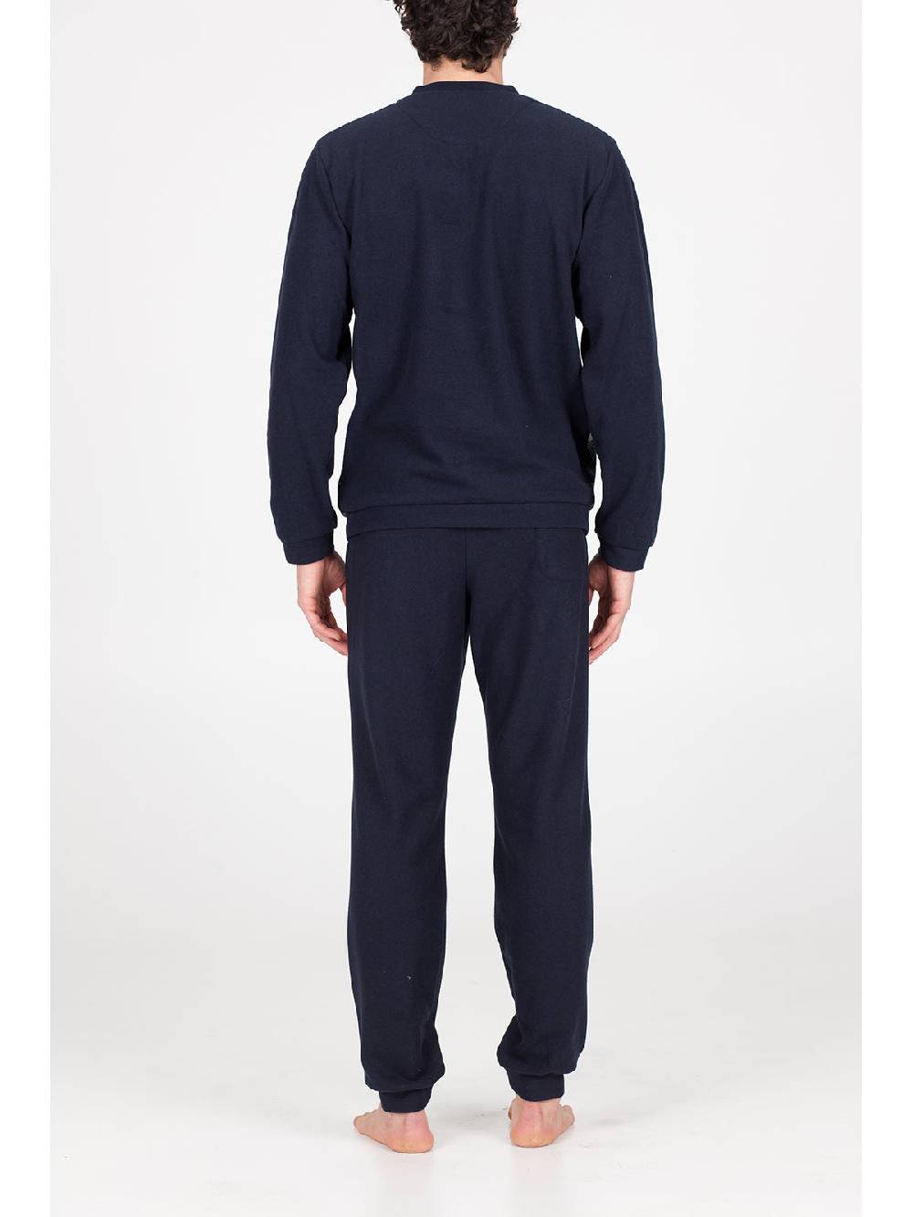 Julipet Pigiama In Caldo Jacquard Di Cotone