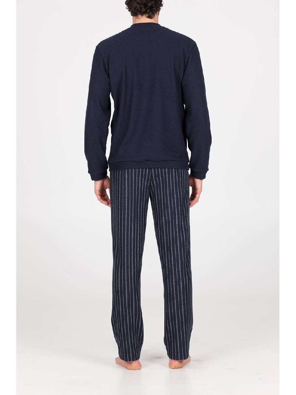 Julipet Pigiama In Caldo Jacquard Di Cotone