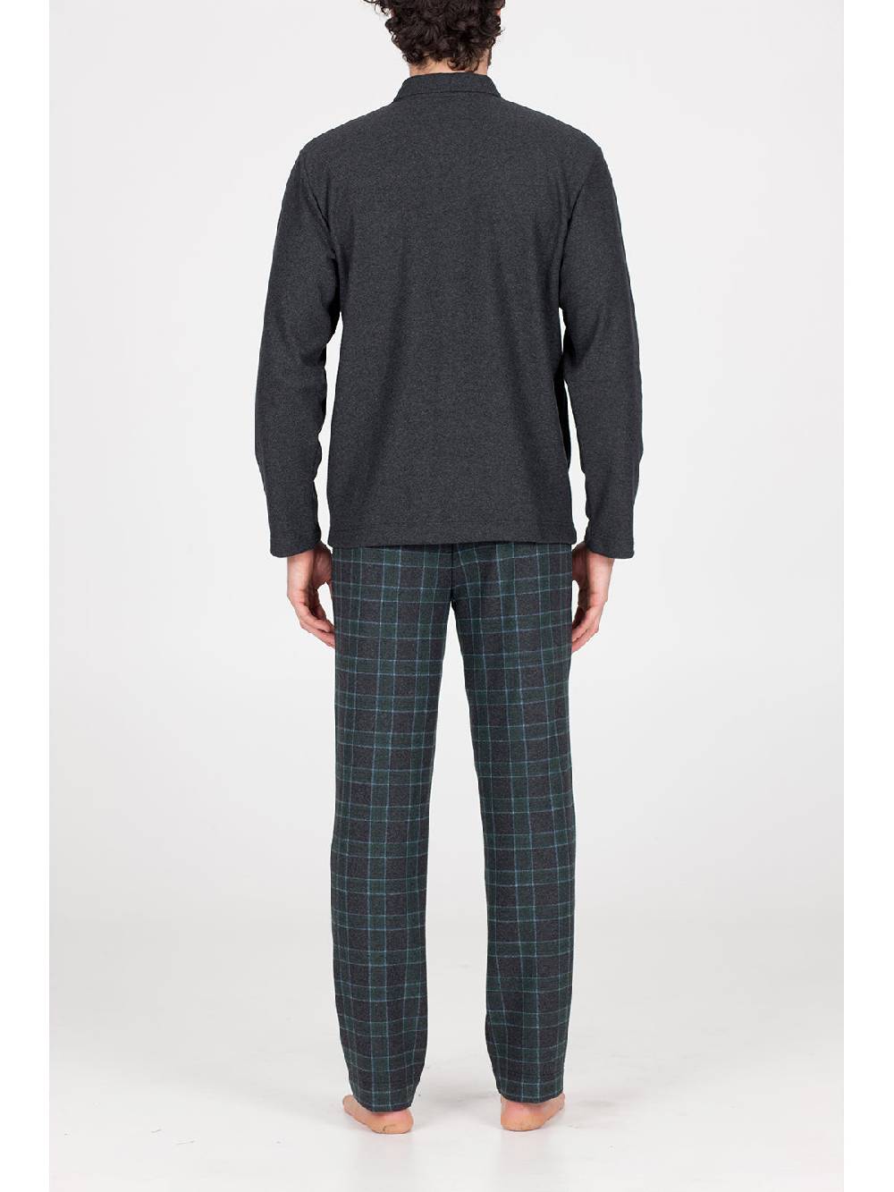 Julipet Pigiama In Caldo Jacquard Di Cotone