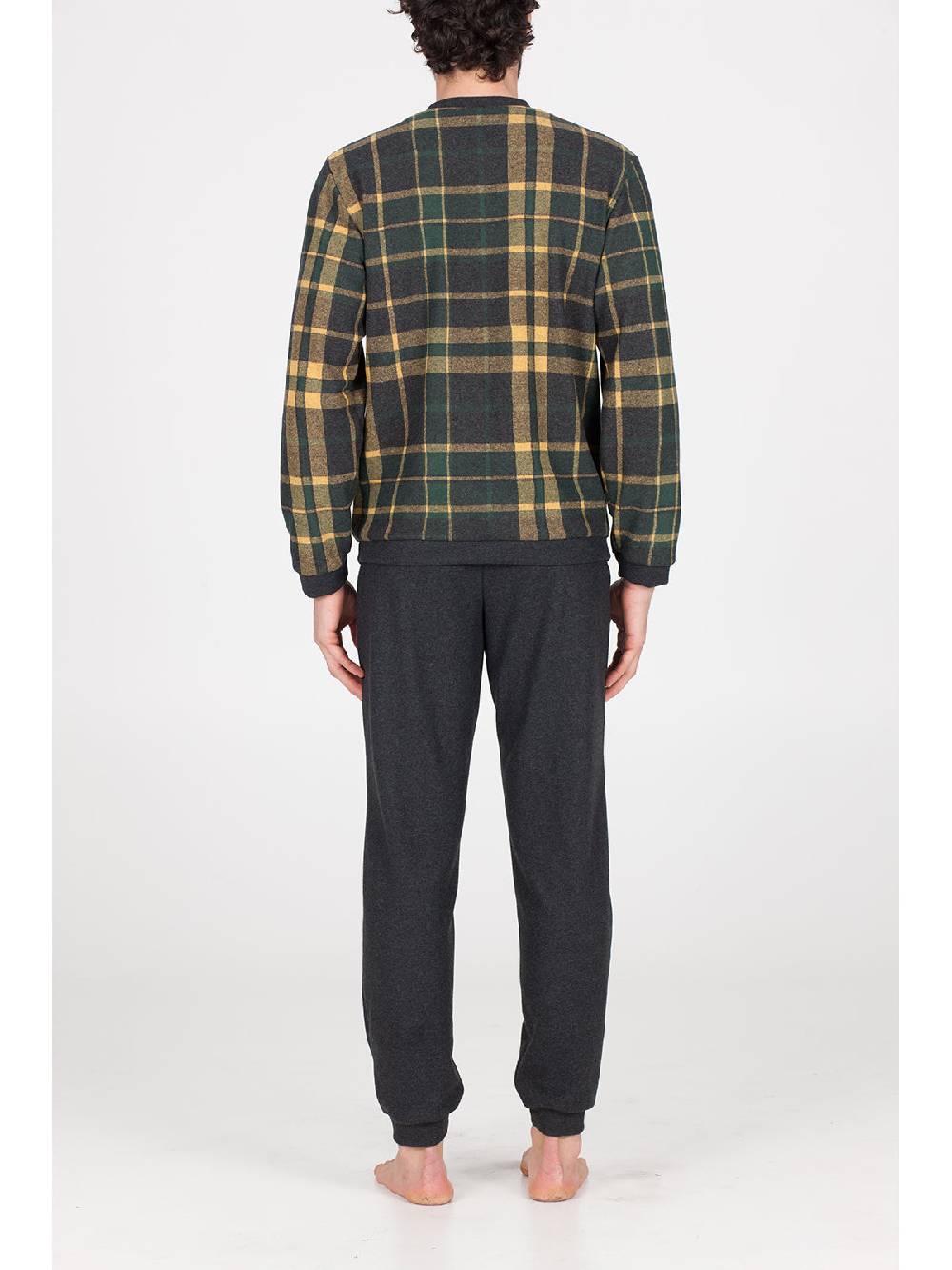 Julipet Pigiama In Caldo Jacquard Di Cotone