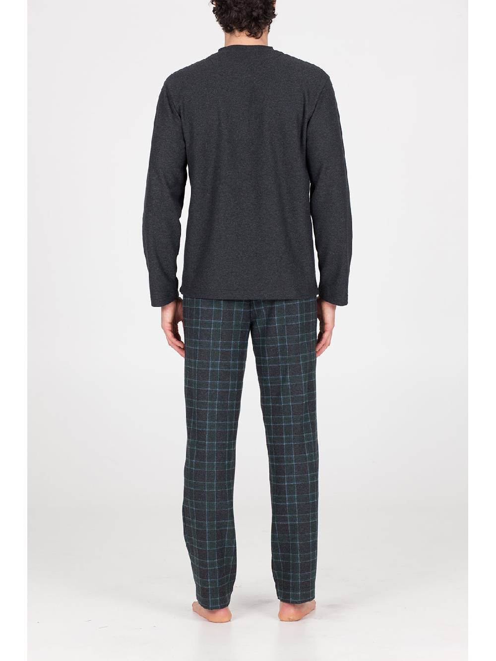 Julipet Pigiama In Caldo Jacquard Di Cotone