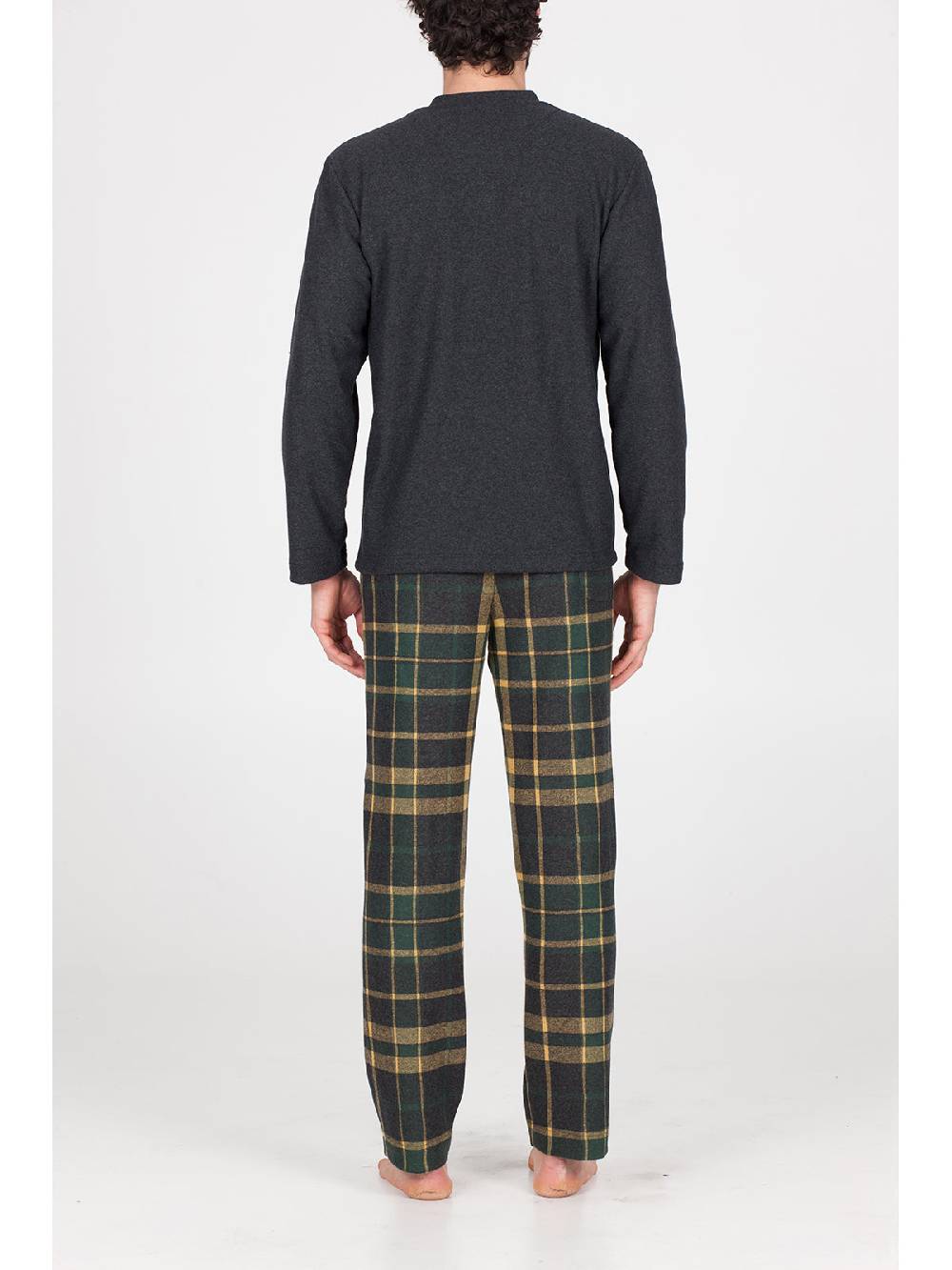 Julipet Pigiama In Caldo Jacquard Di Cotone