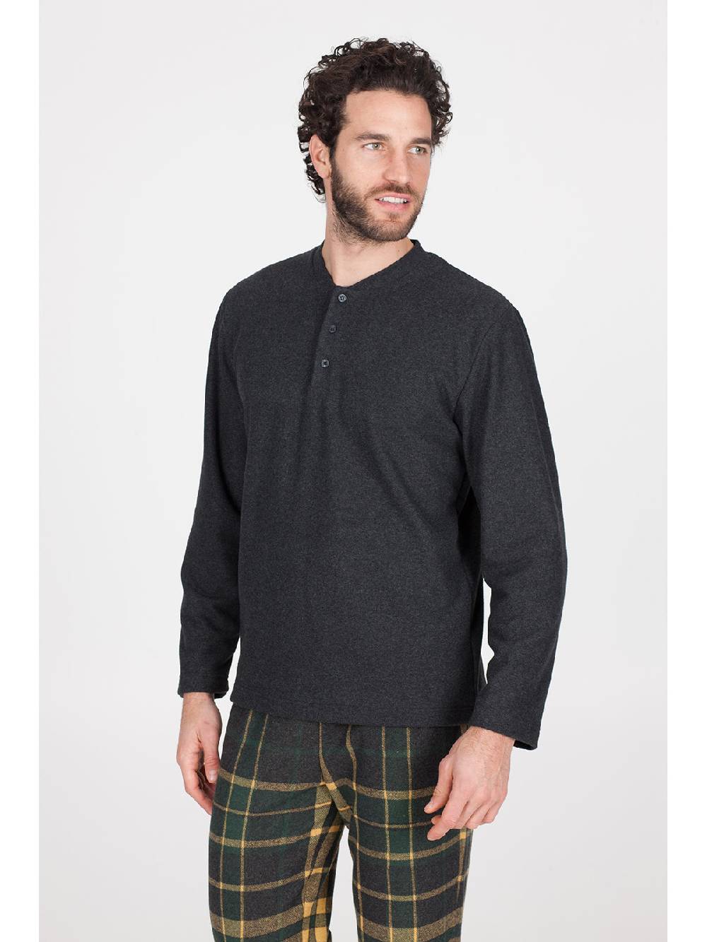 Julipet Pigiama In Caldo Jacquard Di Cotone