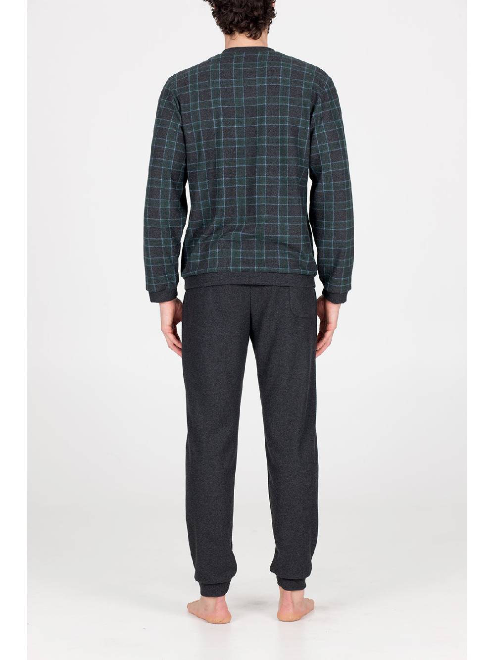 Julipet Pigiama In Caldo Jacquard Di Cotone