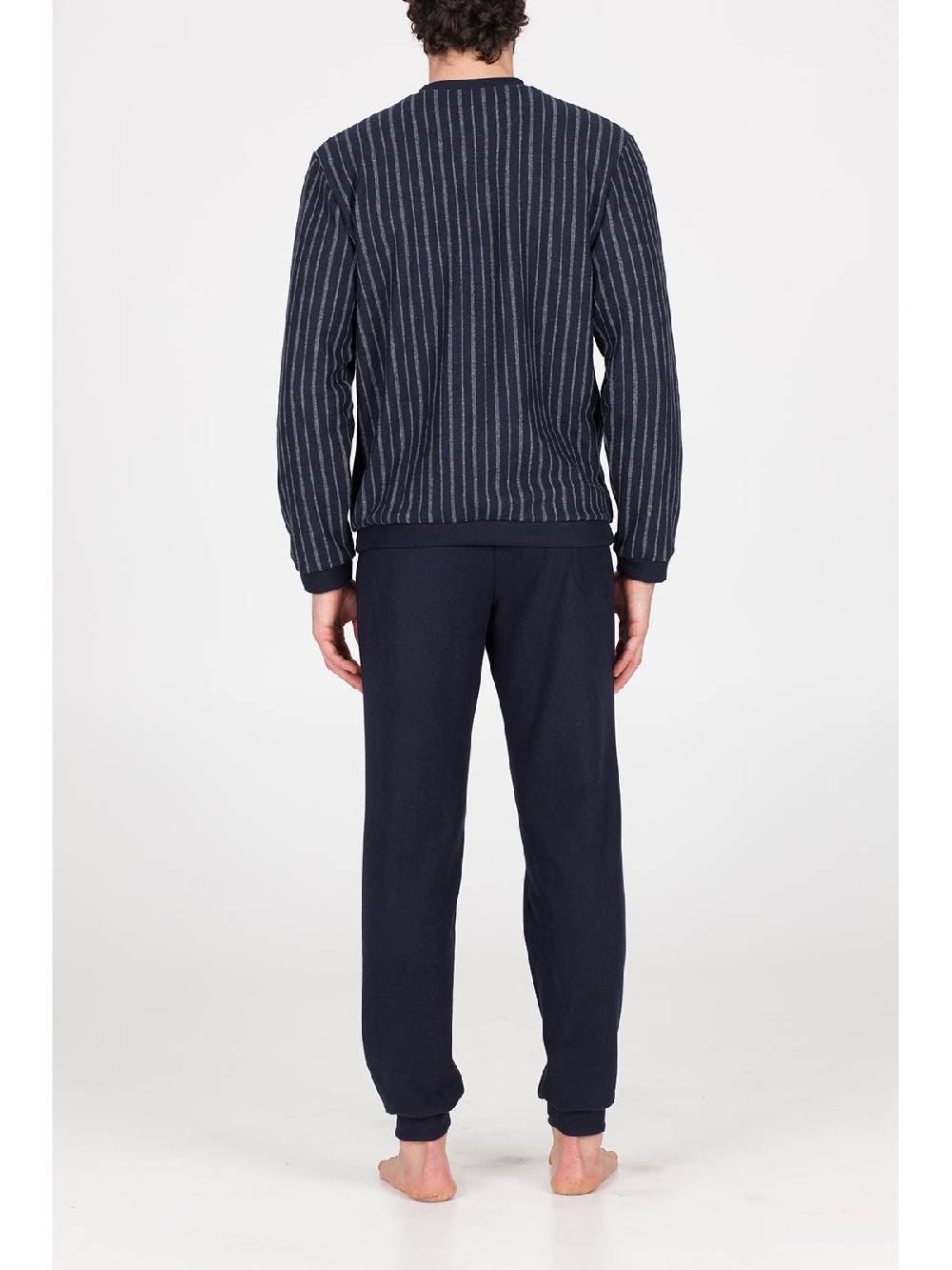 Julipet Pigiama In Caldo Jacquard Di Cotone