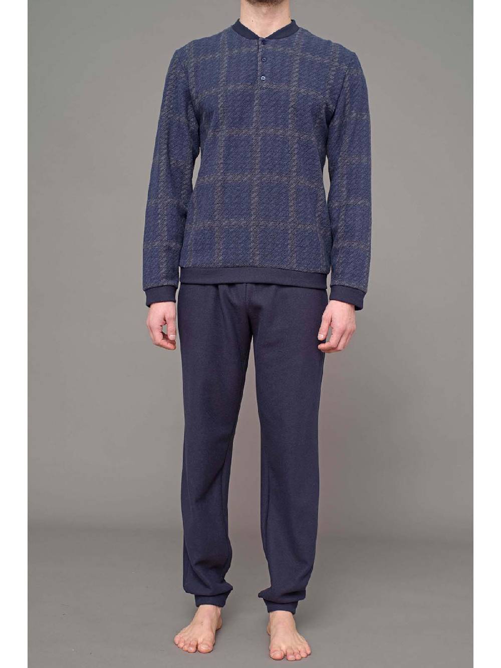 Julipet Pigiama in caldo tessuto milano fantasia