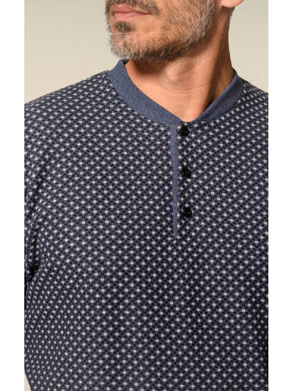 Julipet Pigiama In Confortevole Tessuto Jacquard