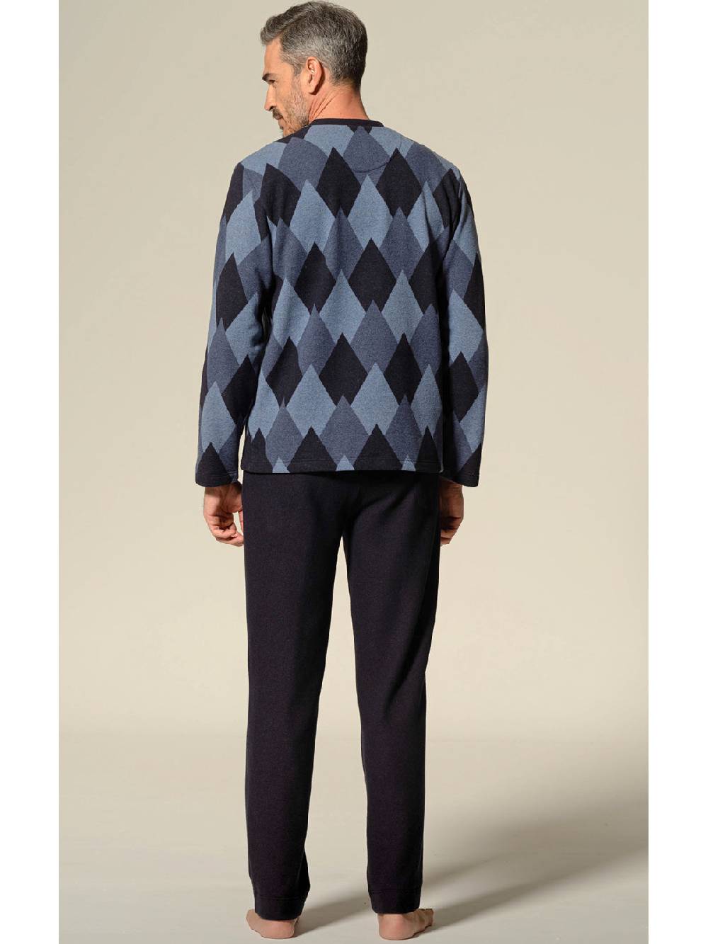 Julipet Pigiama In Confortevole Tessuto Jacquard