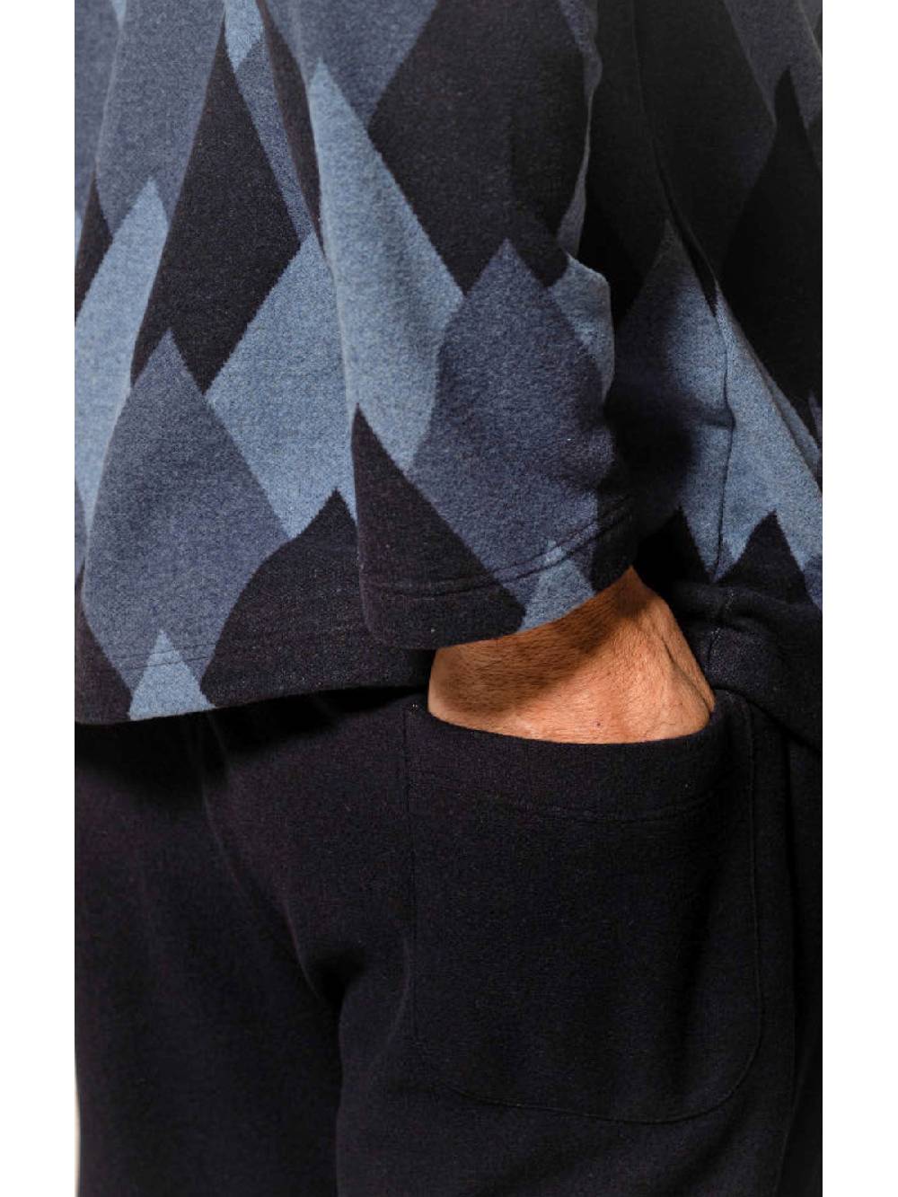 Julipet Pigiama In Confortevole Tessuto Jacquard