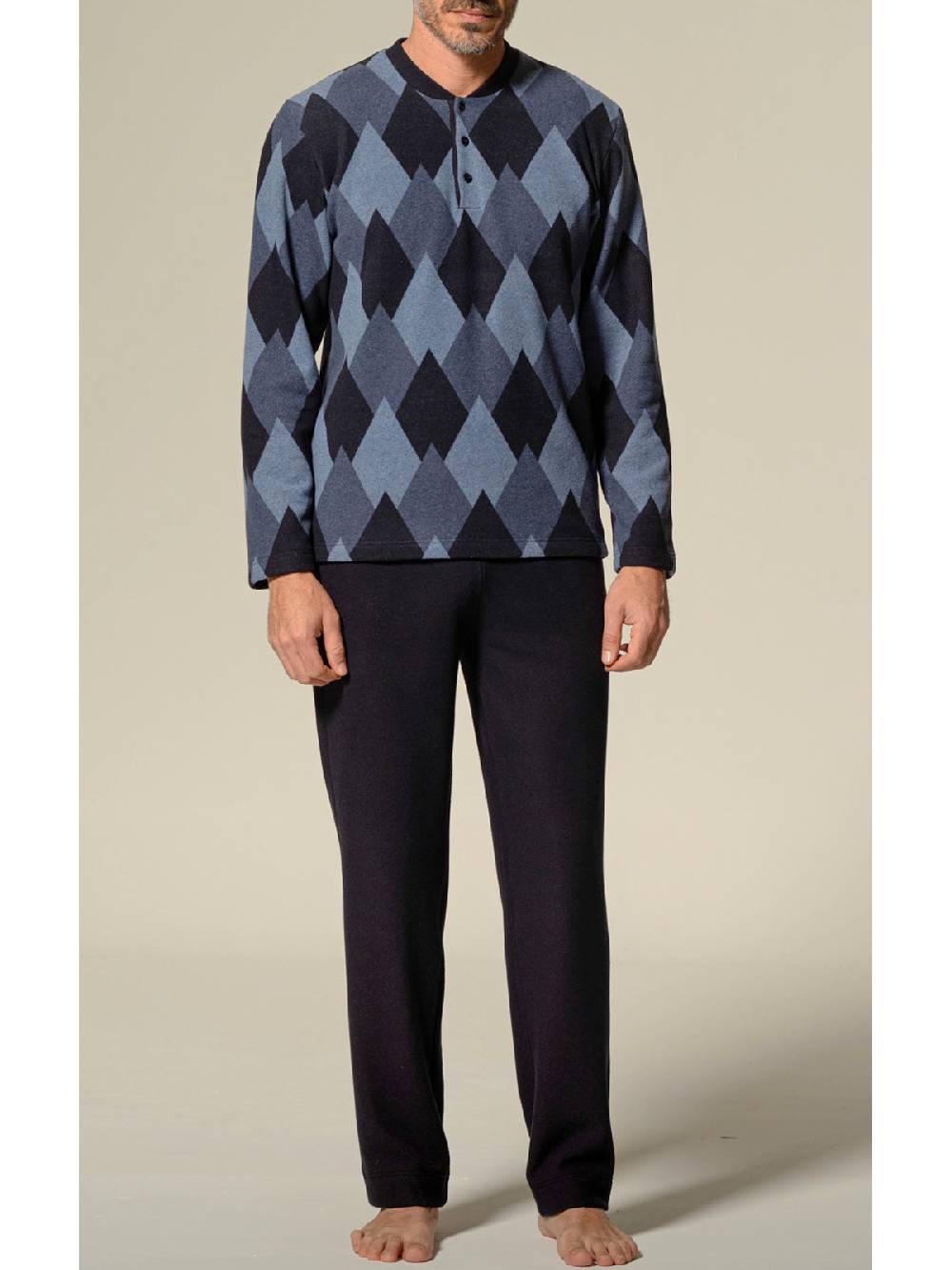 Julipet Pigiama in confortevole tessuto jacquard