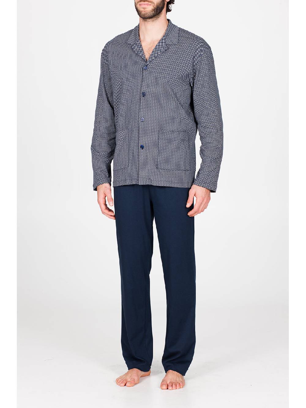 Julipet Pigiama In Doppio Jersey Di Puro Cotone