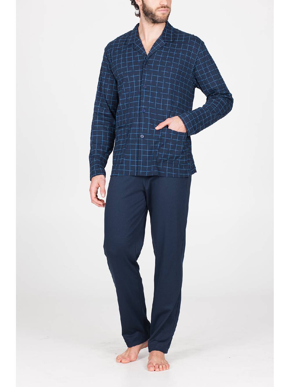 Julipet Pigiama In Doppio Jersey Di Puro Cotone