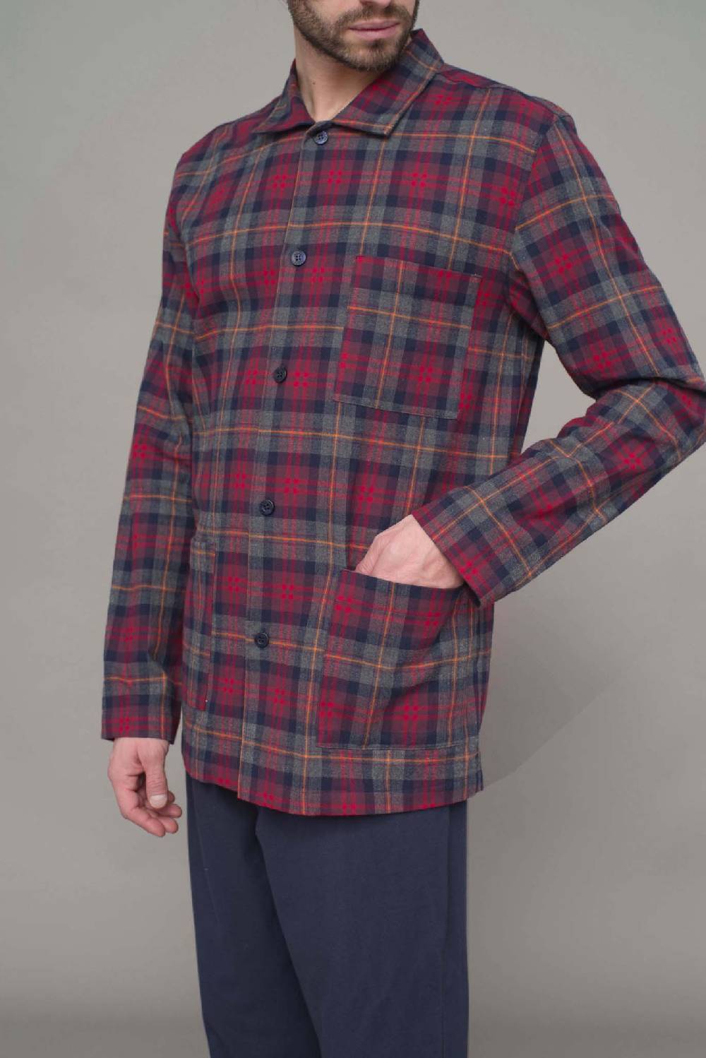 Julipet Pigiama In Flanella 100% Cotone