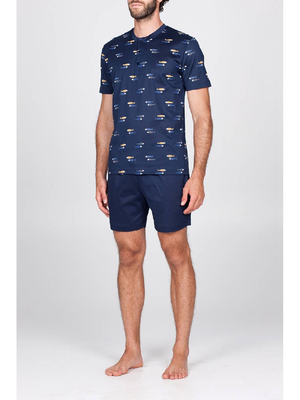 Julipet Pigiama In Setoso Puro Cotone Mercerizzato