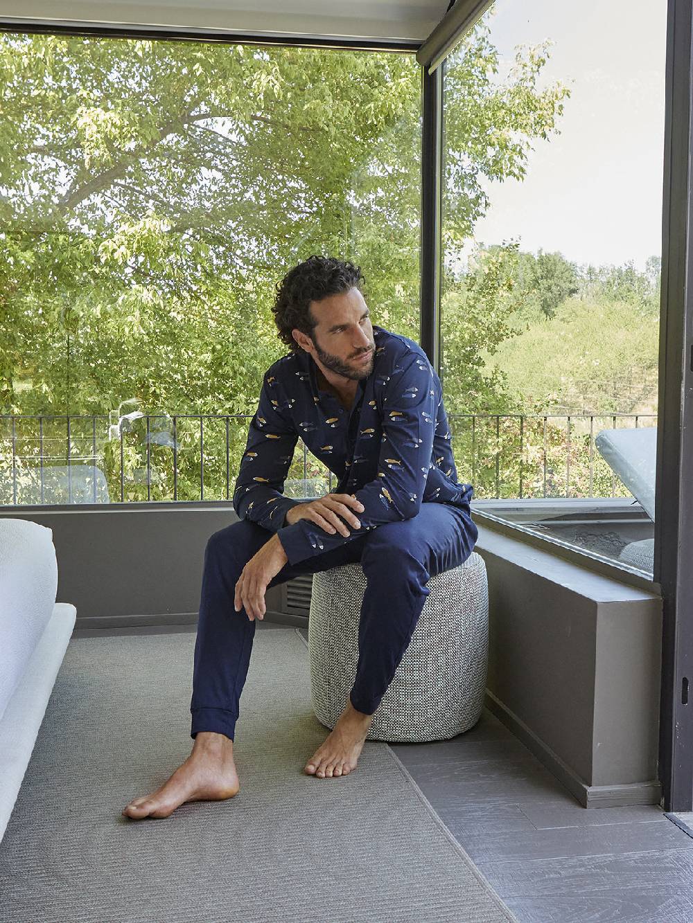 Julipet Pigiama In Setoso Puro Cotone Mercerizzato