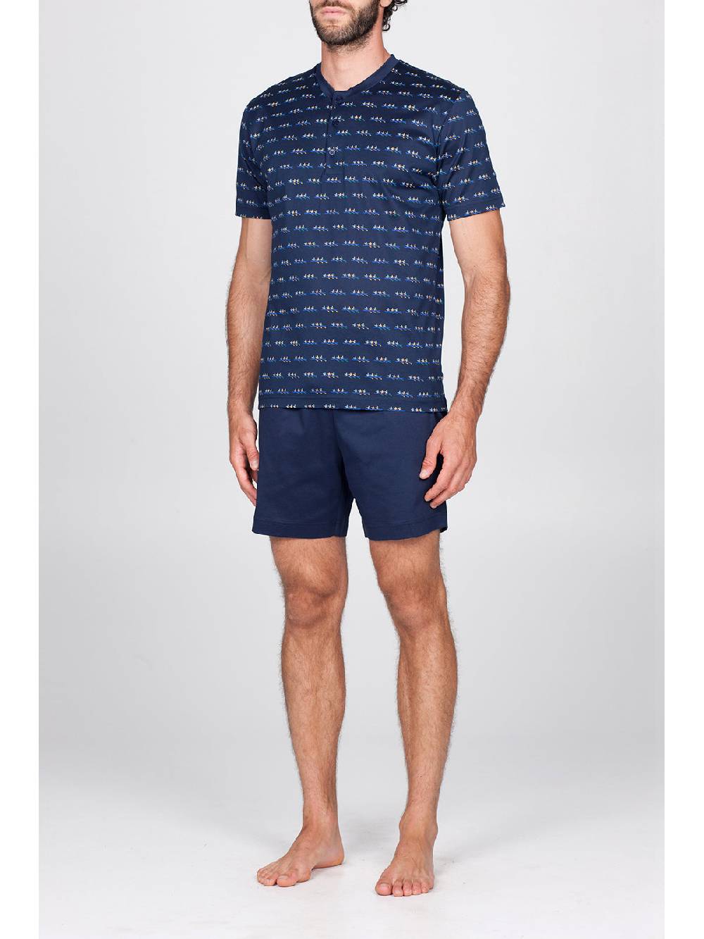 Julipet Pigiama In Setoso Puro Cotone Mercerizzato