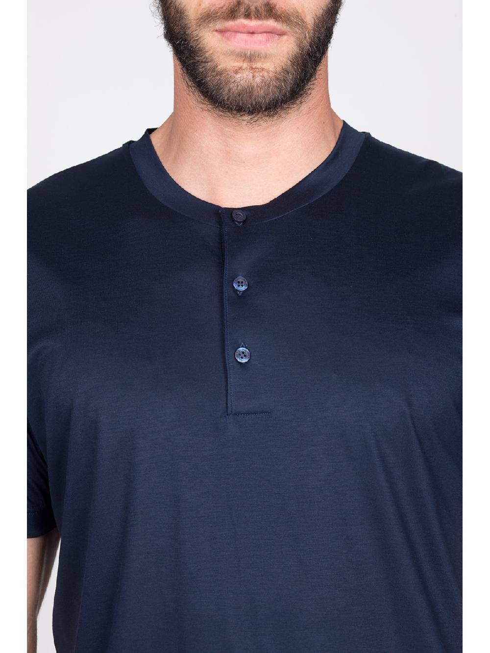 Julipet Pigiama Serafino In Lyocell Mix&match