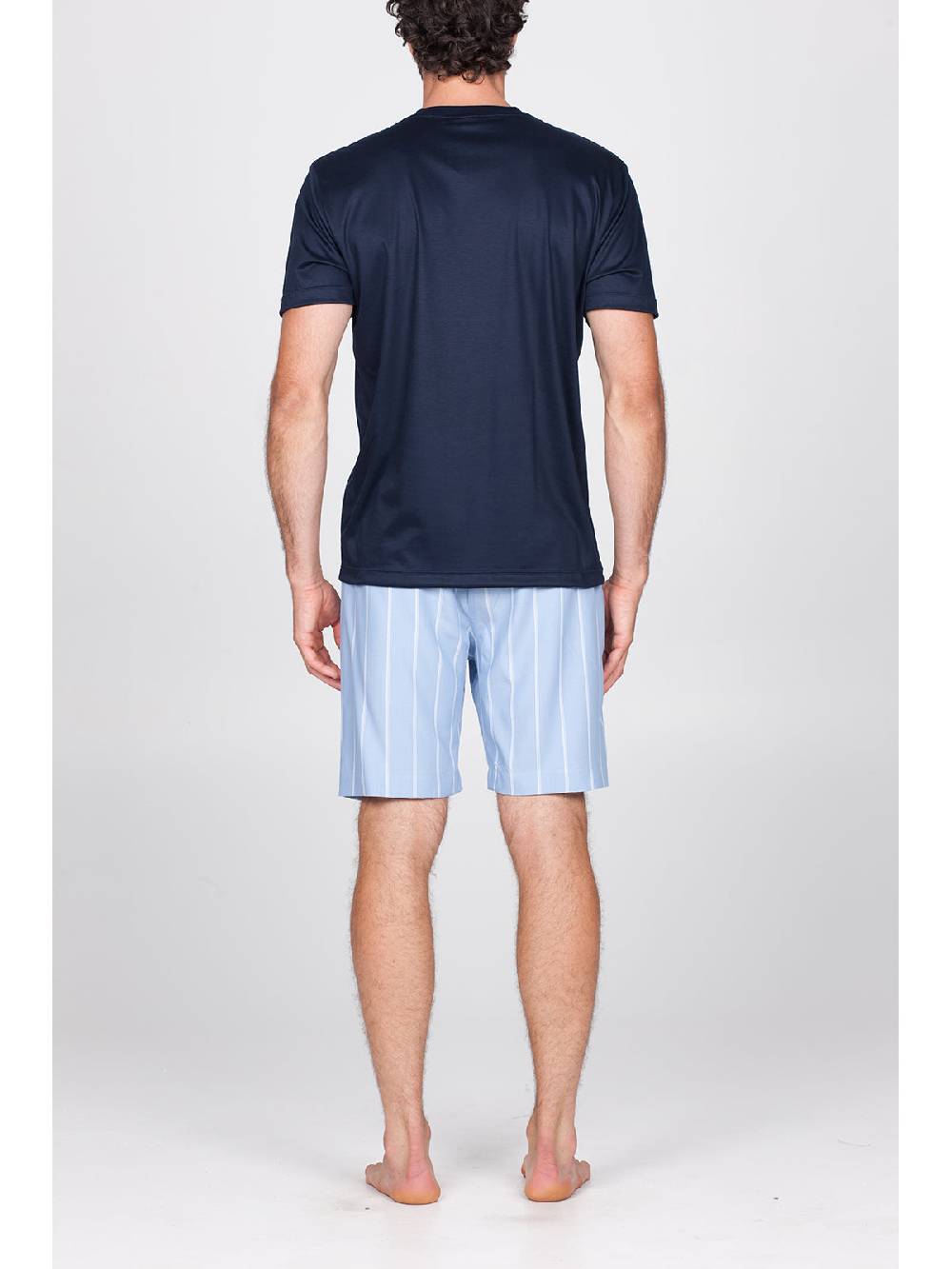 Julipet Pigiama Serafino In Lyocell Mix&match