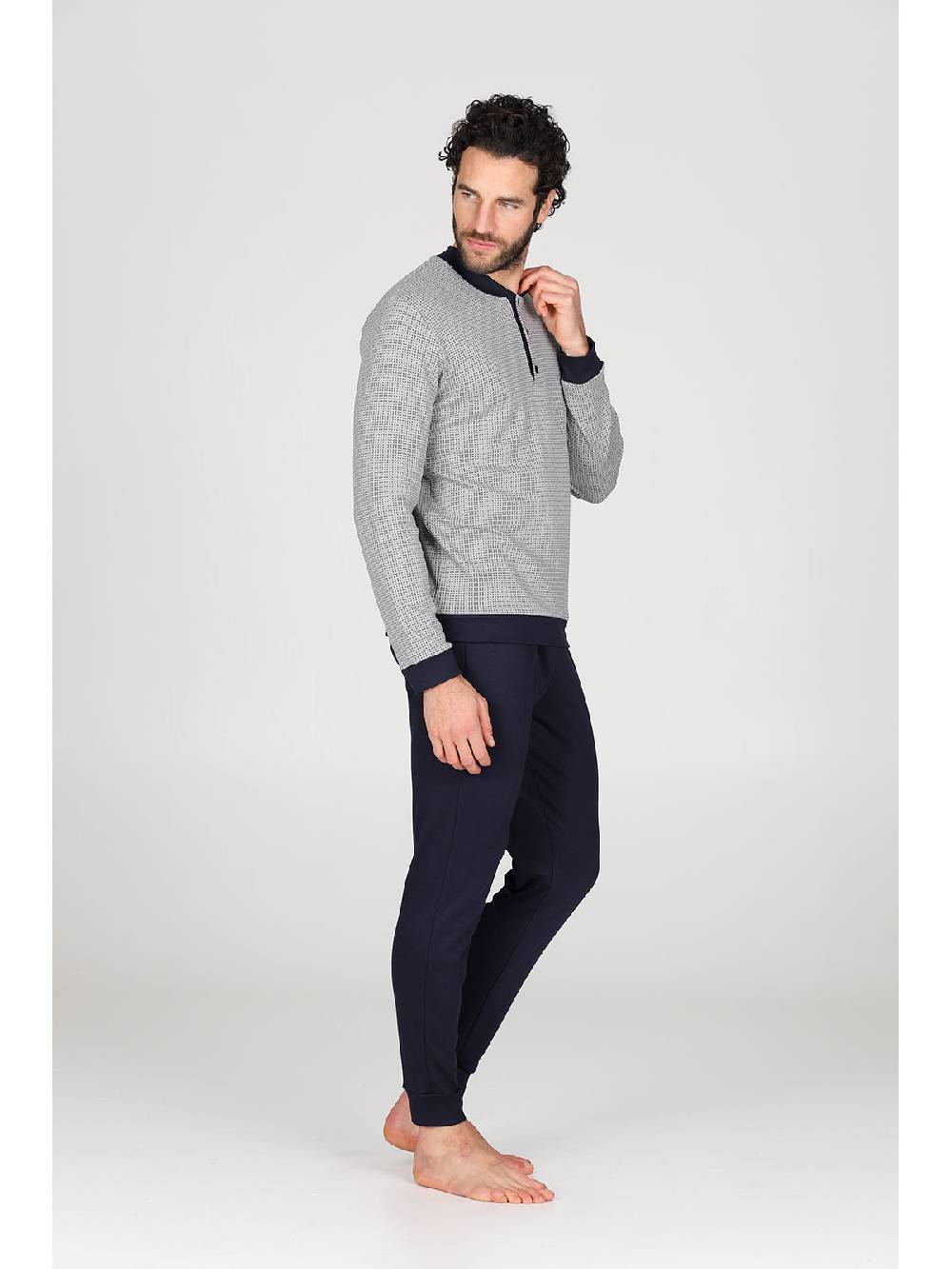 Julipet Pigiama Serafino In Soffice Modal