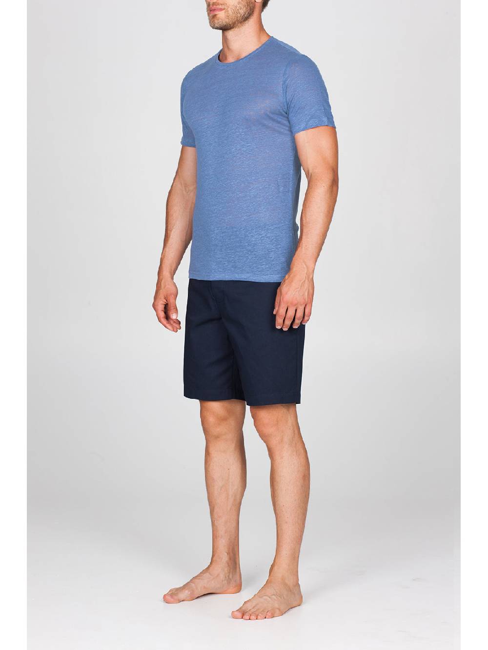 Julipet T-shirt In Ricercato E Fresco Puro Lino